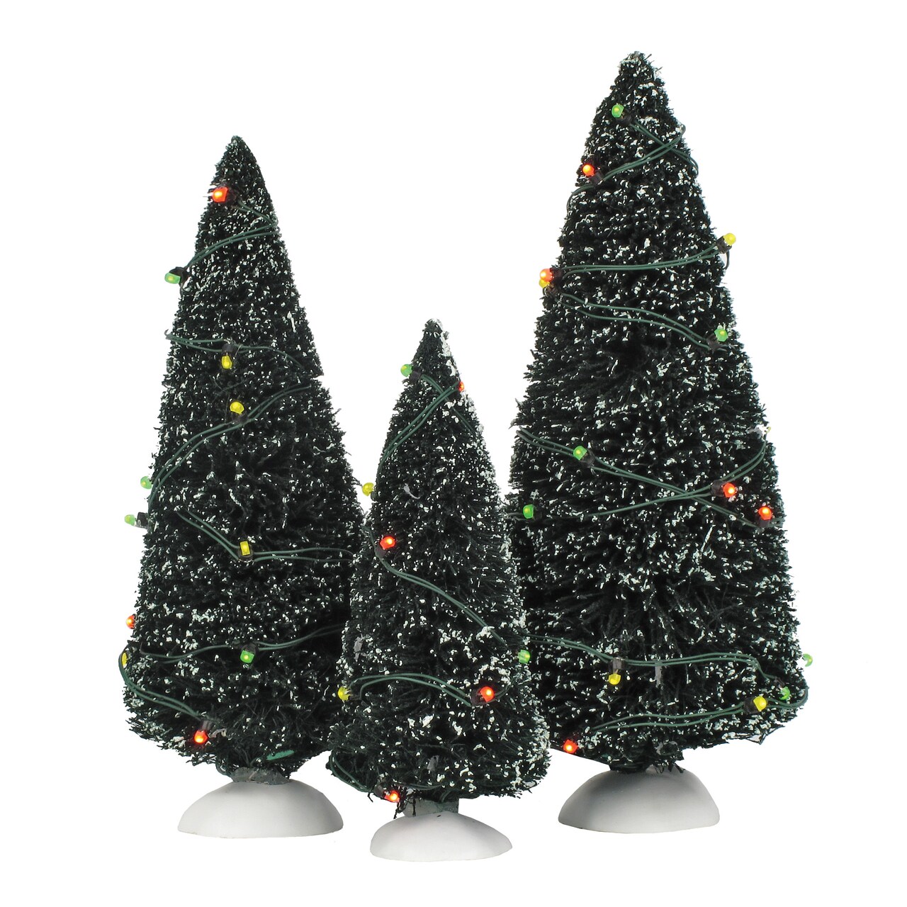 Department 56 Cross Product Village Twinkling Lit Trees Green Tree 8.5in H